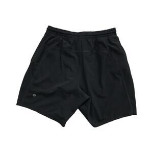 Lululemon Pace Breaker Shorts Medium M Mens Black 7” Lined Black Gym Running
